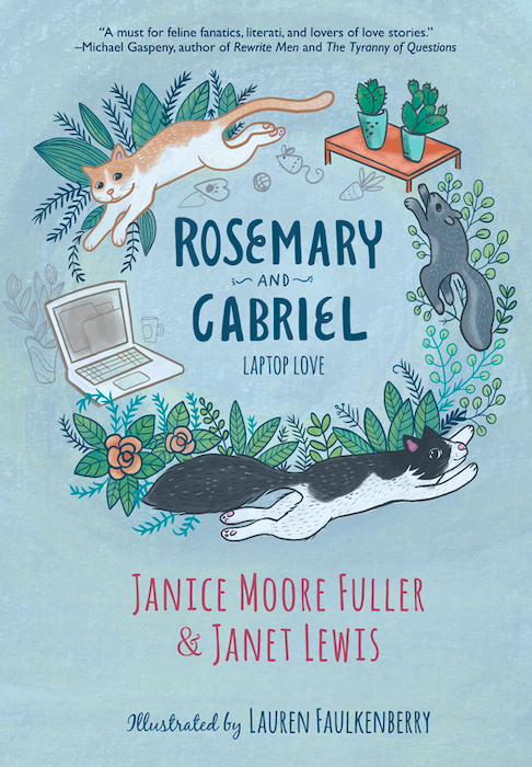 cover of book jacket for Rosemary and Gabriel